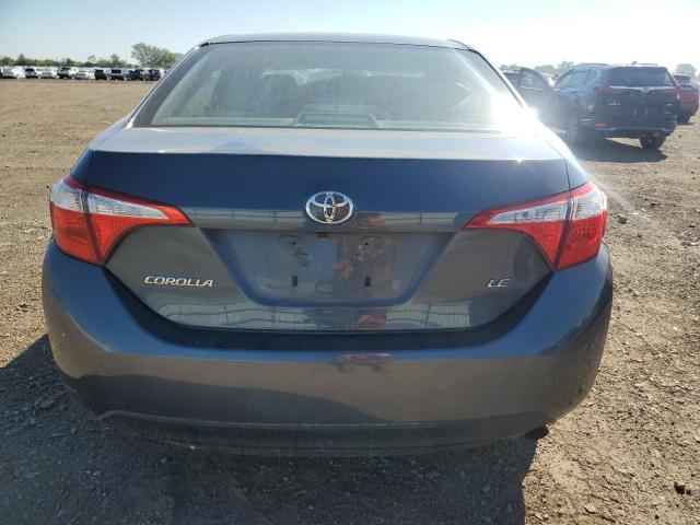 2T1BURHE1GC605887 - 2016 TOYOTA COROLLA L GRAY photo 6