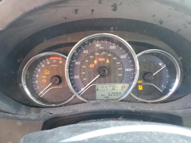 2T1BURHE1GC605887 - 2016 TOYOTA COROLLA L GRAY photo 9