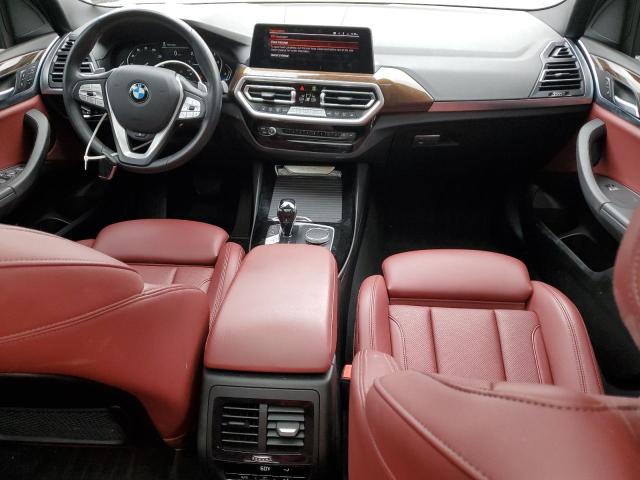 5UX53DP01N9J24970 - 2022 BMW X3 XDRIVE30I BLACK photo 8