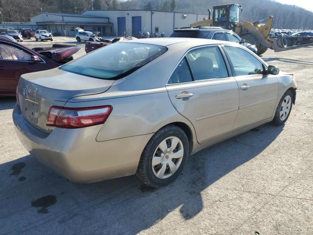 4T1BE46K97U687102 - 2007 TOYOTA CAMRY CE GOLD photo 3