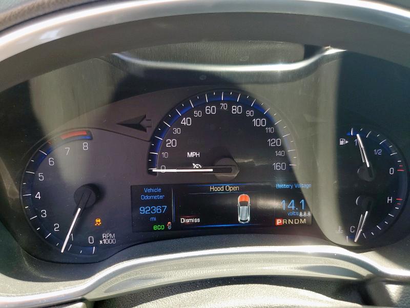 3GYFNCE34ES563790 - 2014 CADILLAC SRX PERFORMANCE COLLECTION Gümüş fotoğraf 9