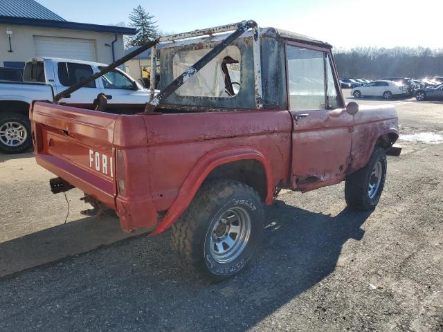 U15FLA98006 - 1967 FORD BRONCO RED photo 3