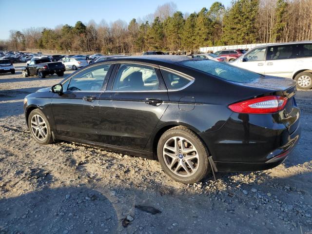 3FA6P0HD9GR317594 - 2016 FORD FUSION SE BLACK photo 2