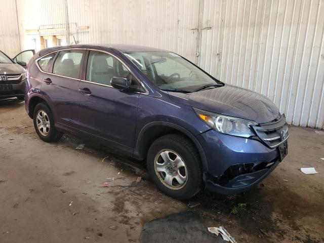 5J6RM4H31CL074185 - 2012 HONDA CR-V LX BLUE photo 4