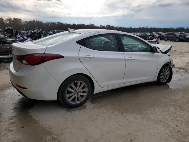 5NPDH4AE2GH789969 - 2016 HYUNDAI ELANTRA SE WHITE photo 3