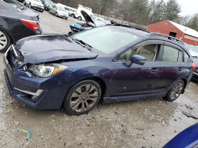 JF1GPAY67GH312875 - 2016 SUBARU IMPREZA SPORT LIMITED BLUE photo 1