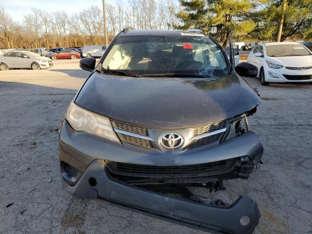 JTMBFREV1FD120665 - 2015 TOYOTA RAV4 LE GRAY photo 5