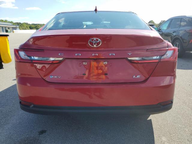 4T1DAACK9SU005206 - 2025 TOYOTA CAMRY XSE 红色 照片 6
