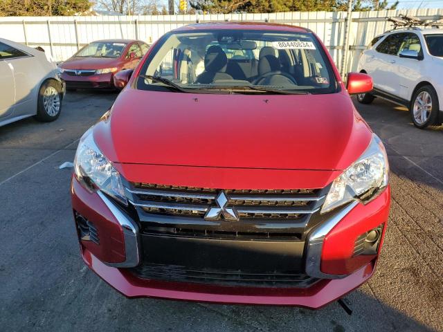 ML32AUHJXRH012801 - 2024 MITSUBISHI MIRAGE ES RED photo 5