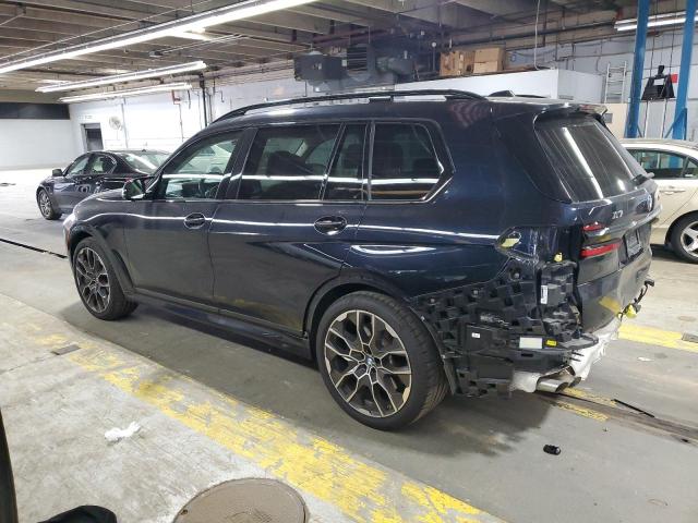 5UX33EM09R9U78808 - 2024 BMW X7 M60I BLUE photo 2