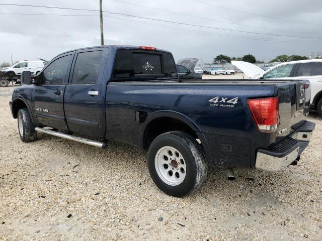 1N6BA07F38N315080 - 2008 NISSAN TITAN XE BLUE photo 2