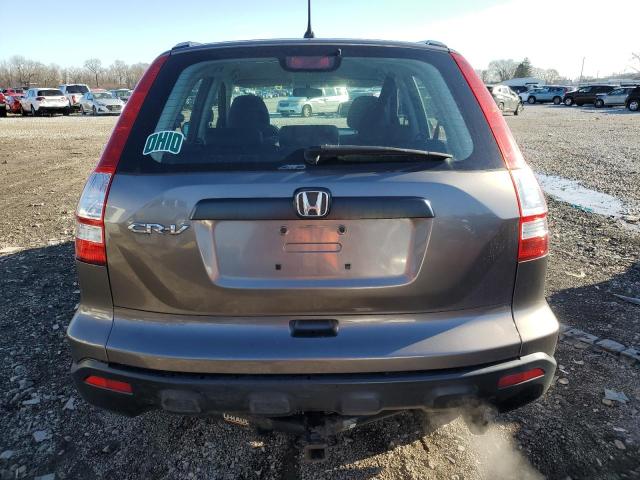 5J6RE48319L044108 - 2009 HONDA CR-V LX GRAY photo 6