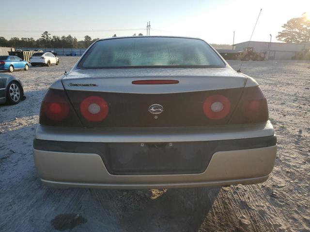 2G1WF52K659142797 - 2005 CHEVROLET IMPALA BEIGE photo 6