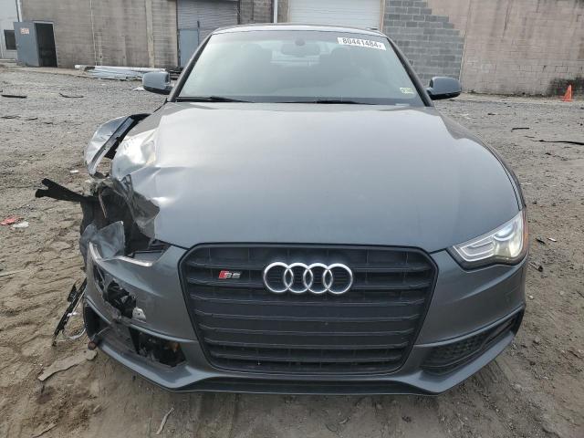 WAUCGAFR5FA003688 - 2015 AUDI S5 PREMIUM PLUS ნაცრისფერი ფოტო 5