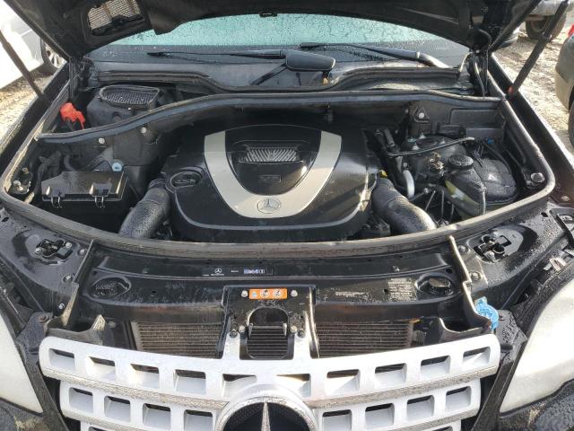 4JGBB8GBXBA630660 - 2011 MERCEDES-BENZ ML 350 4MATIC BLACK photo 12