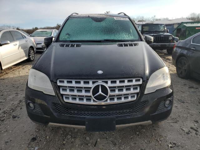 4JGBB8GBXBA630660 - 2011 MERCEDES-BENZ ML 350 4MATIC BLACK photo 5