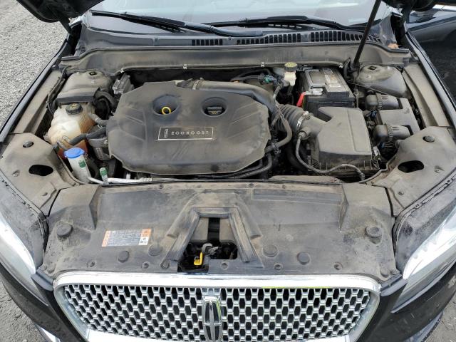 3LN6L5E9XHR601624 - 2017 LINCOLN MKZ RESERVE შავი ფოტო 11