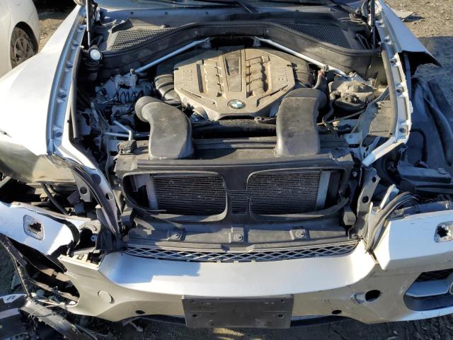 5UXFG83559LZ93288 - 2009 BMW X6 SILVER photo 12