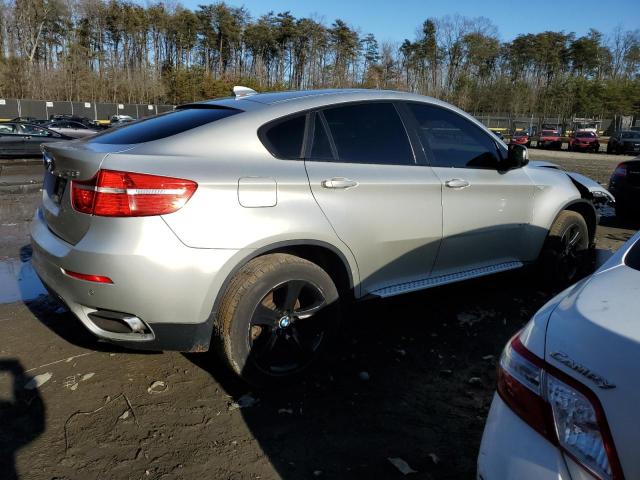 5UXFG83559LZ93288 - 2009 BMW X6 SILVER photo 3