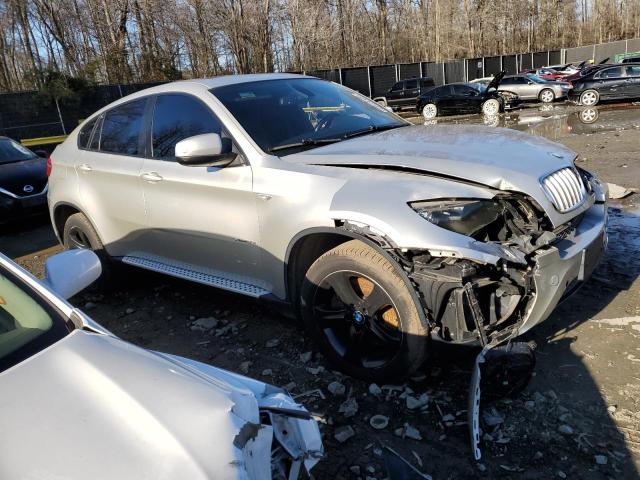 5UXFG83559LZ93288 - 2009 BMW X6 SILVER photo 4