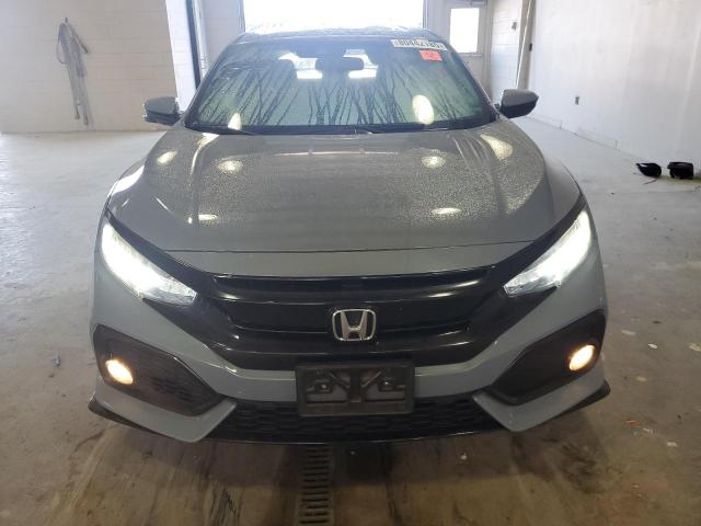 SHHFK7H97JU220527 - 2018 HONDA CIVIC SPORT TOURING GRAY photo 5