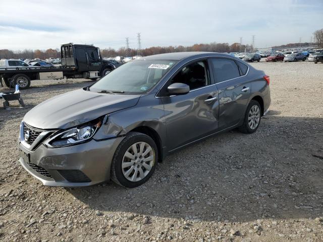 3N1AB7AP9GL660850 - 2016 NISSAN SENTRA S GRAY photo 1