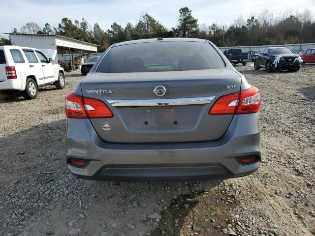 3N1AB7AP9GL660850 - 2016 NISSAN SENTRA S GRAY photo 6