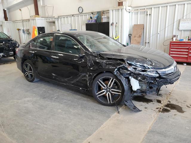 1HGCR2F53GA043058 - 2016 HONDA ACCORD SPORT შავი ფოტო 4