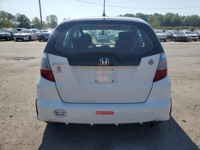 JHMGE8H35CC039164 - 2012 HONDA FIT WHITE photo 6