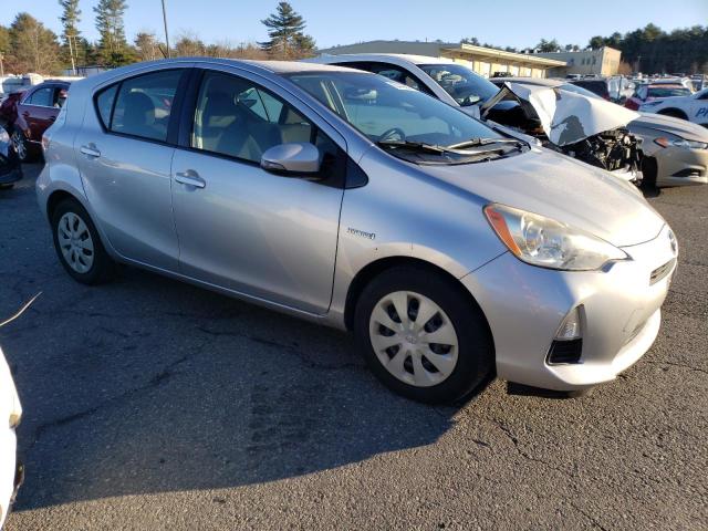 JTDKDTB39D1542686 - 2013 TOYOTA PRIUS C SILVER photo 4