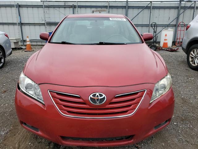 4T1BK46K57U035392 - 2007 TOYOTA CAMRY LE RED photo 5