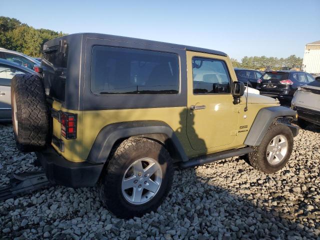 1C4AJWAG0DL590351 - 2013 JEEP WRANGLER SPORT GREEN photo 3