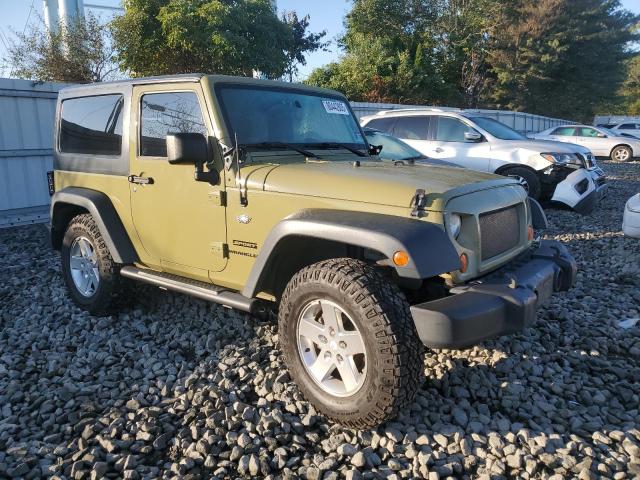 1C4AJWAG0DL590351 - 2013 JEEP WRANGLER SPORT GREEN photo 4