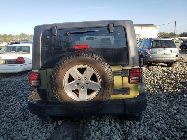 1C4AJWAG0DL590351 - 2013 JEEP WRANGLER SPORT GREEN photo 6