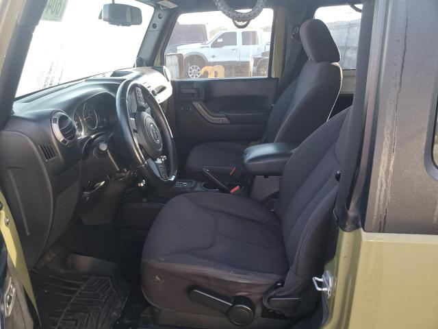 1C4AJWAG0DL590351 - 2013 JEEP WRANGLER SPORT GREEN photo 7