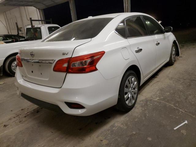 3N1AB7AP8HL639389 - 2017 NISSAN SENTRA S WHITE photo 3