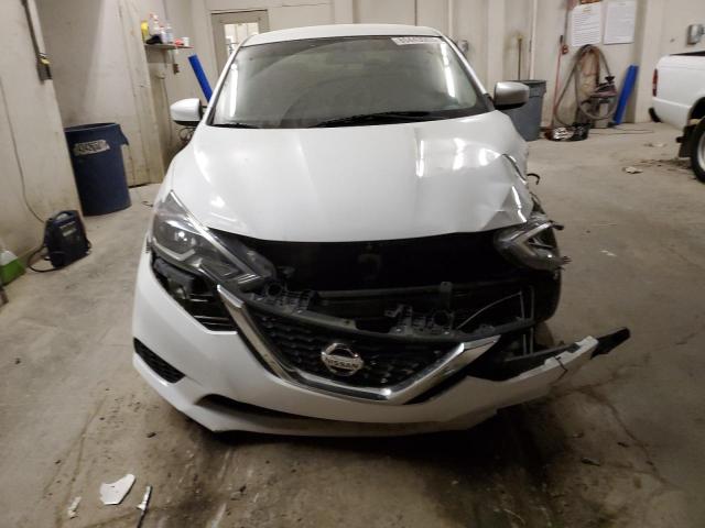 3N1AB7AP8HL639389 - 2017 NISSAN SENTRA S WHITE photo 5