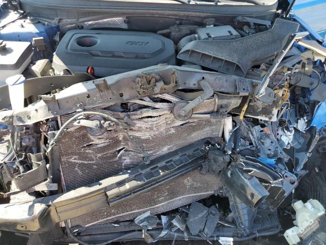 5NPE24AF6JH609351 - 2018 HYUNDAI SONATA SE BLUE photo 11