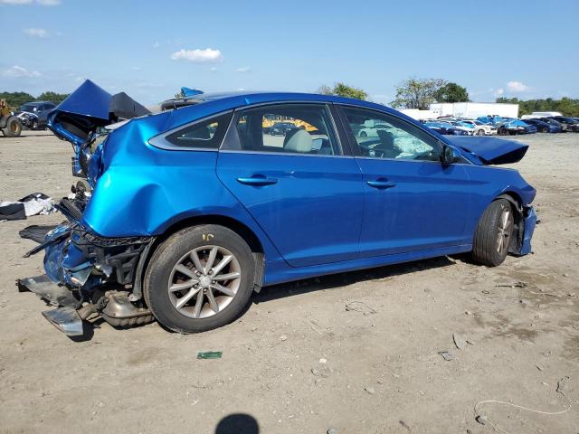 5NPE24AF6JH609351 - 2018 HYUNDAI SONATA SE BLUE photo 3