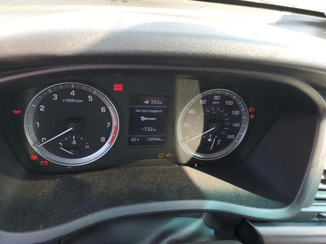 5NPE24AF6JH609351 - 2018 HYUNDAI SONATA SE BLUE photo 9