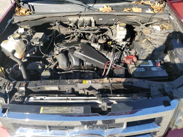 1FMCU93158KC83338 - 2008 FORD ESCAPE XLT RED photo 11