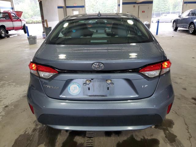 5YFEPRAE0LP090003 - 2020 TOYOTA COROLLA LE BLUE photo 6