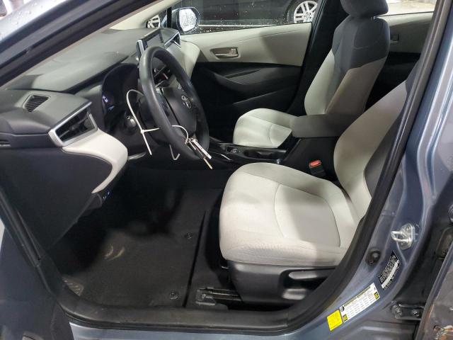 5YFEPRAE0LP090003 - 2020 TOYOTA COROLLA LE BLUE photo 7