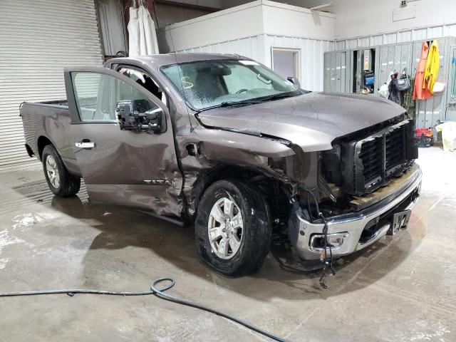 1N6AA1R85HN519685 - 2017 NISSAN TITAN S GRAY photo 4