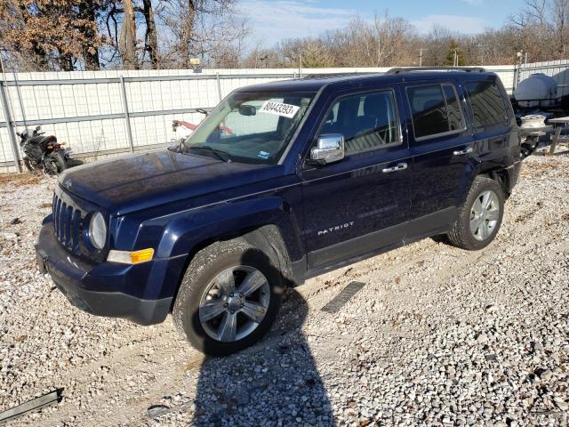 1C4NJRFB5ED713153 - 2014 JEEP PATRIOT LATITUDE BLUE photo 1