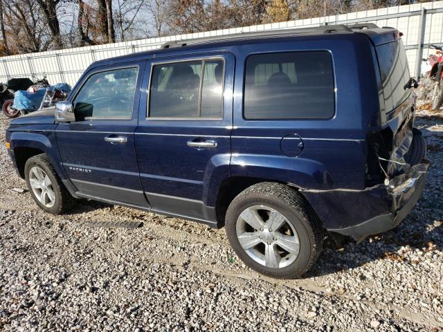 1C4NJRFB5ED713153 - 2014 JEEP PATRIOT LATITUDE BLUE photo 2