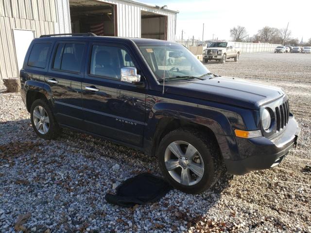 1C4NJRFB5ED713153 - 2014 JEEP PATRIOT LATITUDE BLUE photo 4