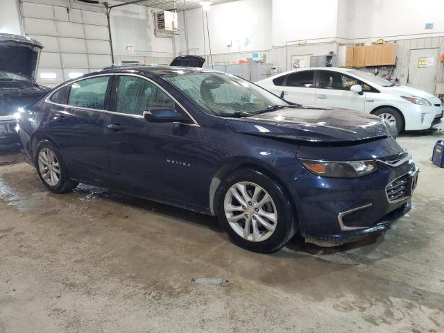 1G1ZE5ST5GF215807 - 2016 CHEVROLET MALIBU LT BLUE photo 4