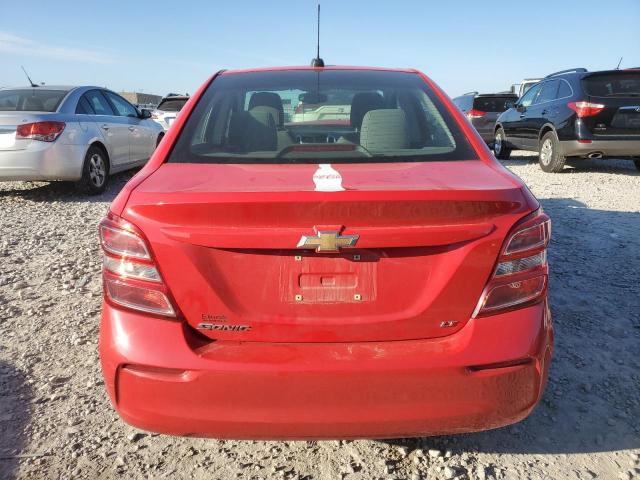 1G1JD5SH1H4128642 - 2017 CHEVROLET SONIC LT RED photo 6