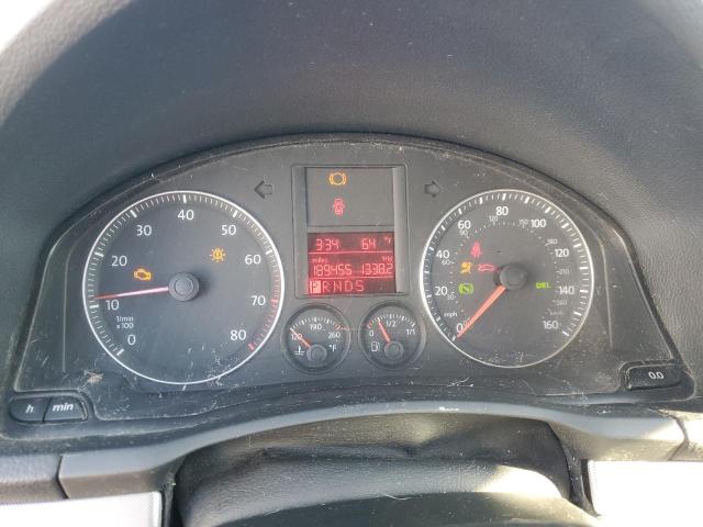 3VWRJ71K68M124549 - 2008 VOLKSWAGEN JETTA WOLFSBURG 银色 照片 9